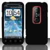 Hard Back And Front Cover/Case for HTC EVO 3D Black (ΟΕΜ)